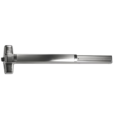 Von Duprin Grade 1 Rim Exit Bar, Wide Stile Pushpad, 36-in Device, Night Latch Function, Cylinder Only, Hex Key 99NL-OP 3 US26